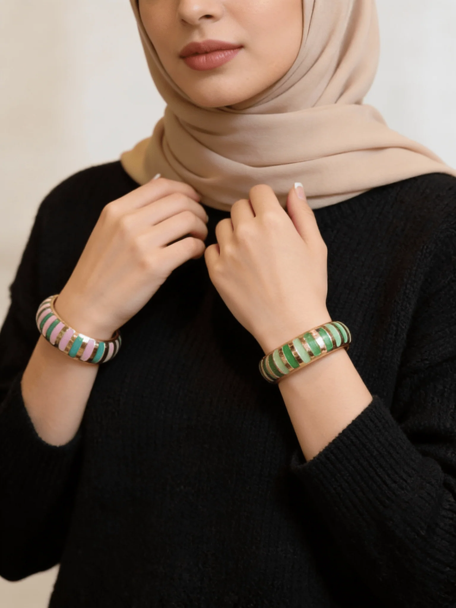 Fatima Bracelets - Stainless Steel - Image 4
