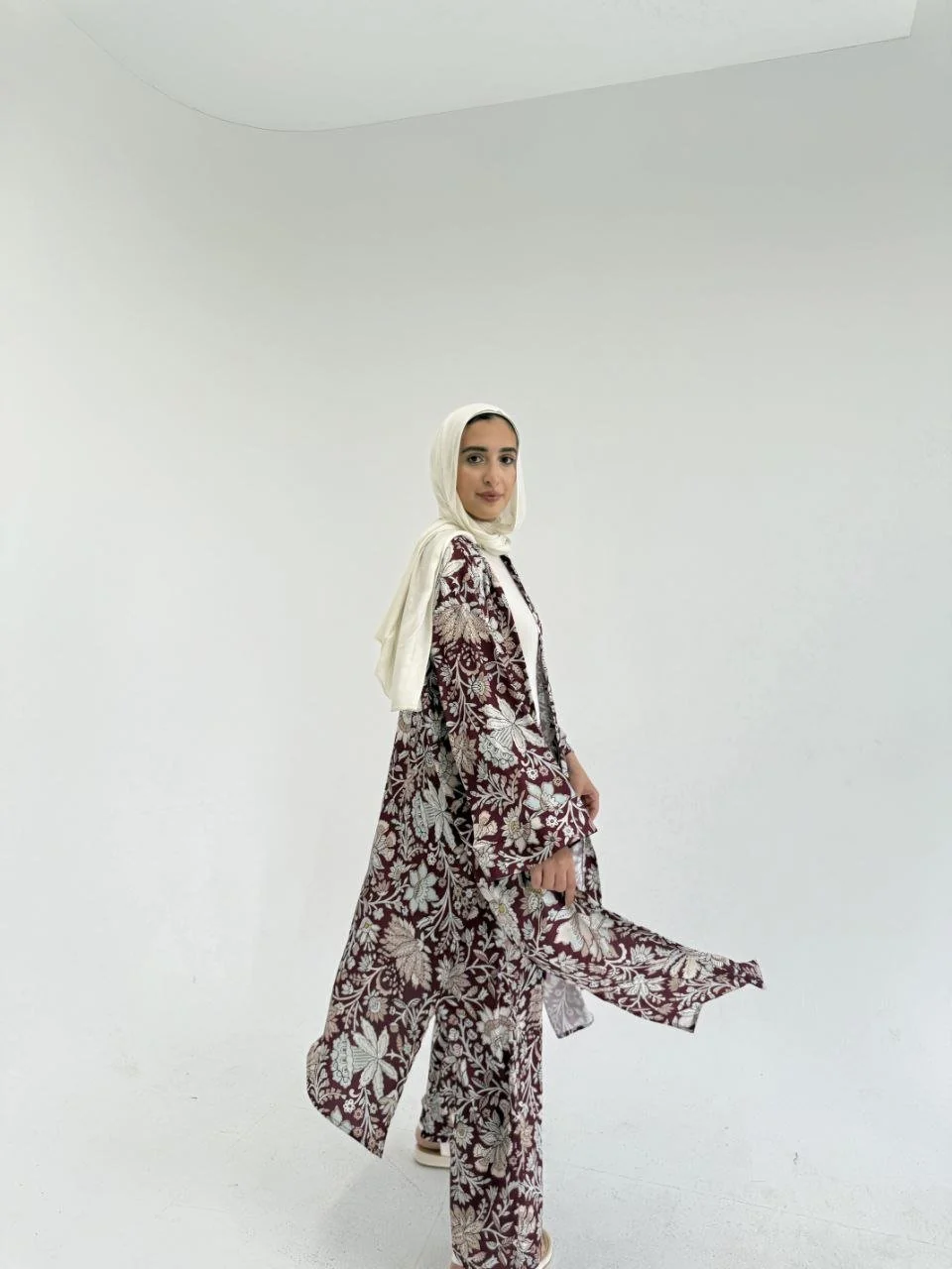 Fatima Summer Suit - Satin