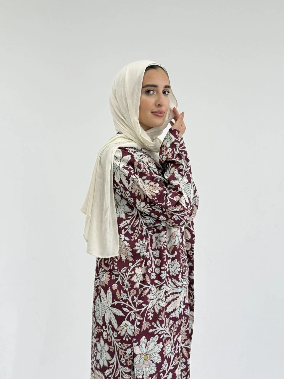 Fatima Summer Suit - Satin - Image 2
