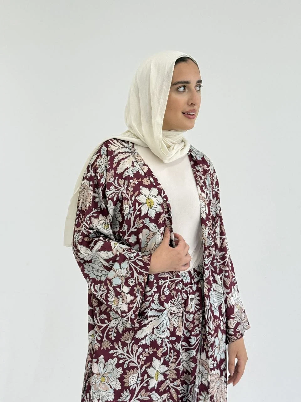 Fatima Summer Suit - Satin - Image 4