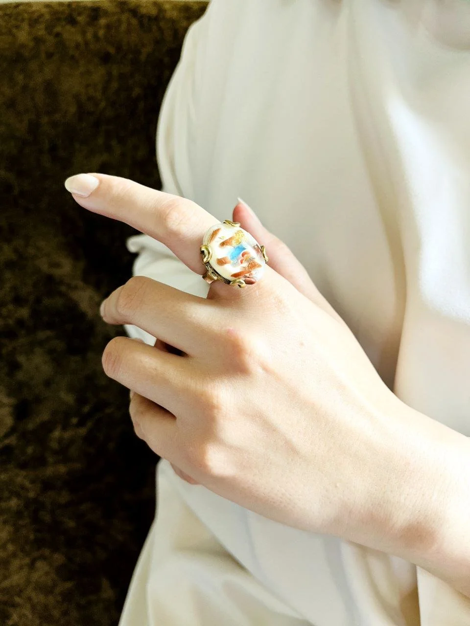 Fayrouz Ring - Pure Copper - Image 10