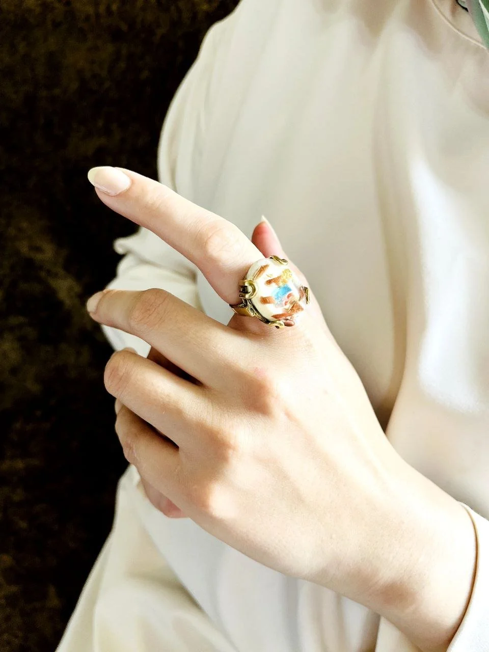Fayrouz Ring - Pure Copper - Image 8
