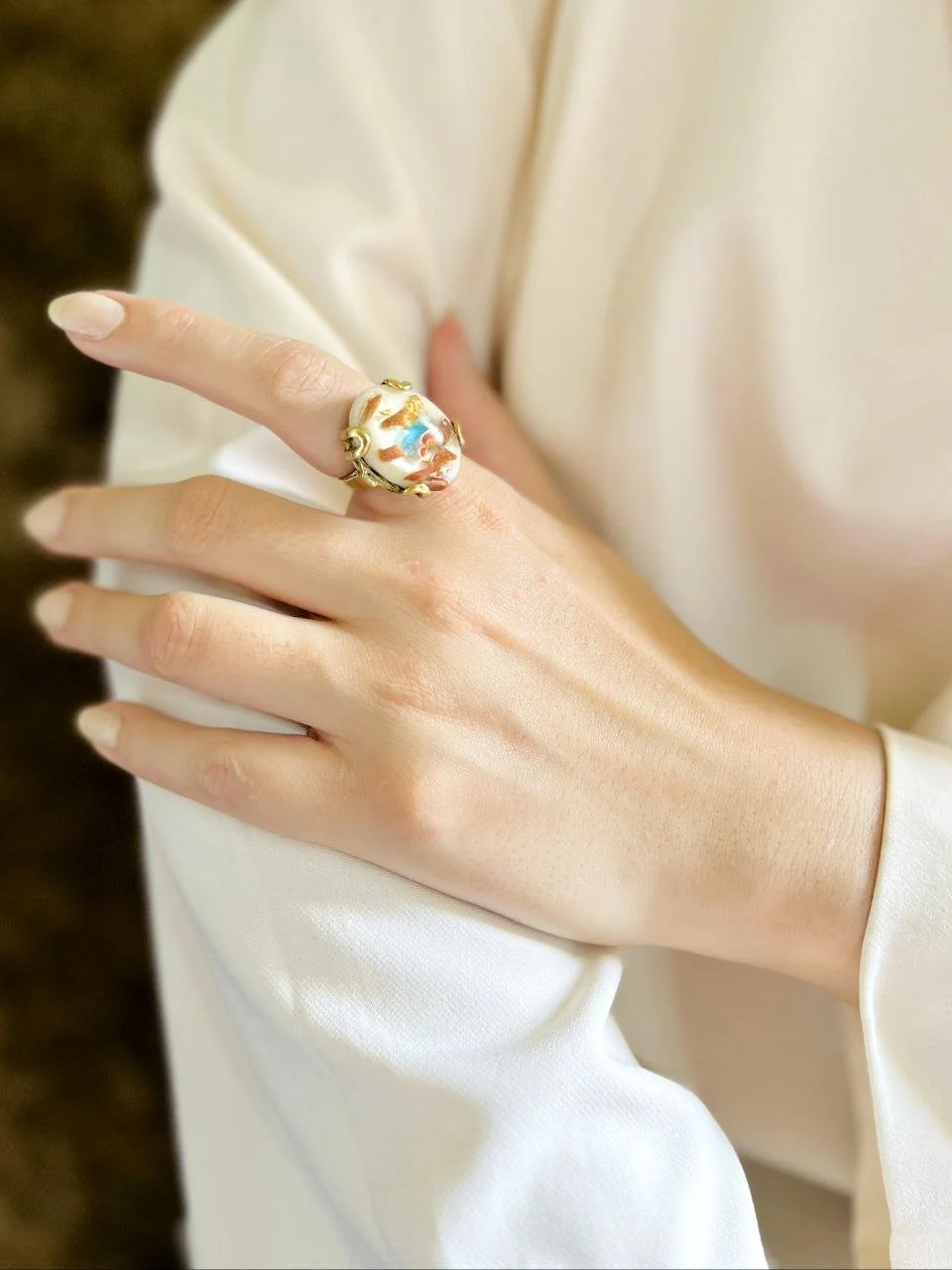 Fayrouz Ring - Pure Copper - Image 9