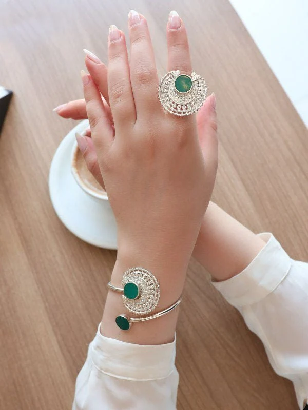 Fayrouz Set - Silver Plated - Image 2