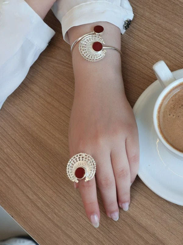 Fayrouz Set - Silver Plated - Image 3