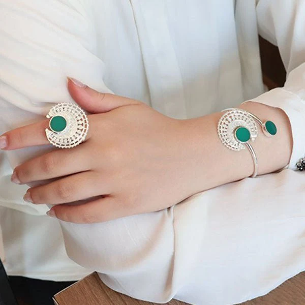 Fayrouz Set - Silver Plated - Image 7