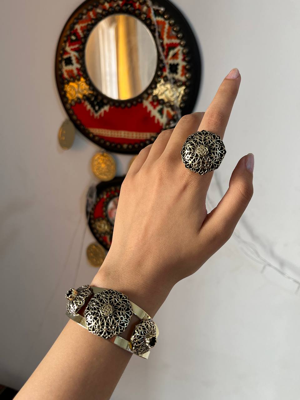 Flower Set - Pure Copper