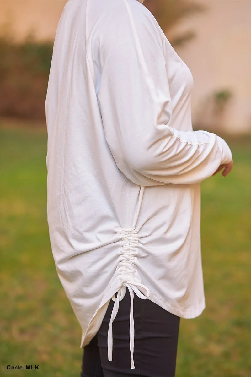 Flower Woman T-shirt - Cotton - Image 2