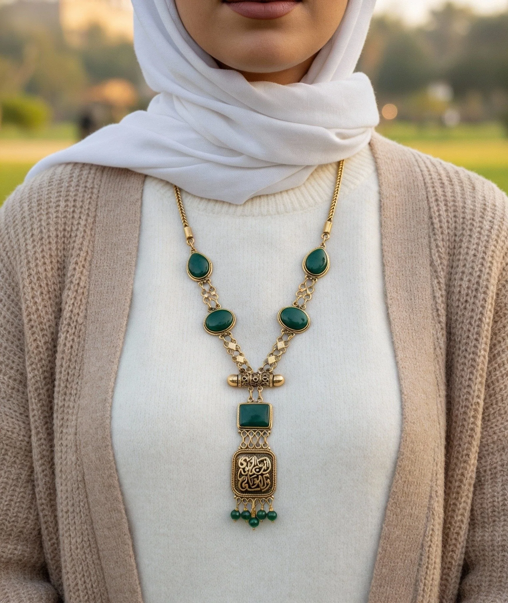 Forest Charm Necklace - Pure Copper - Image 8