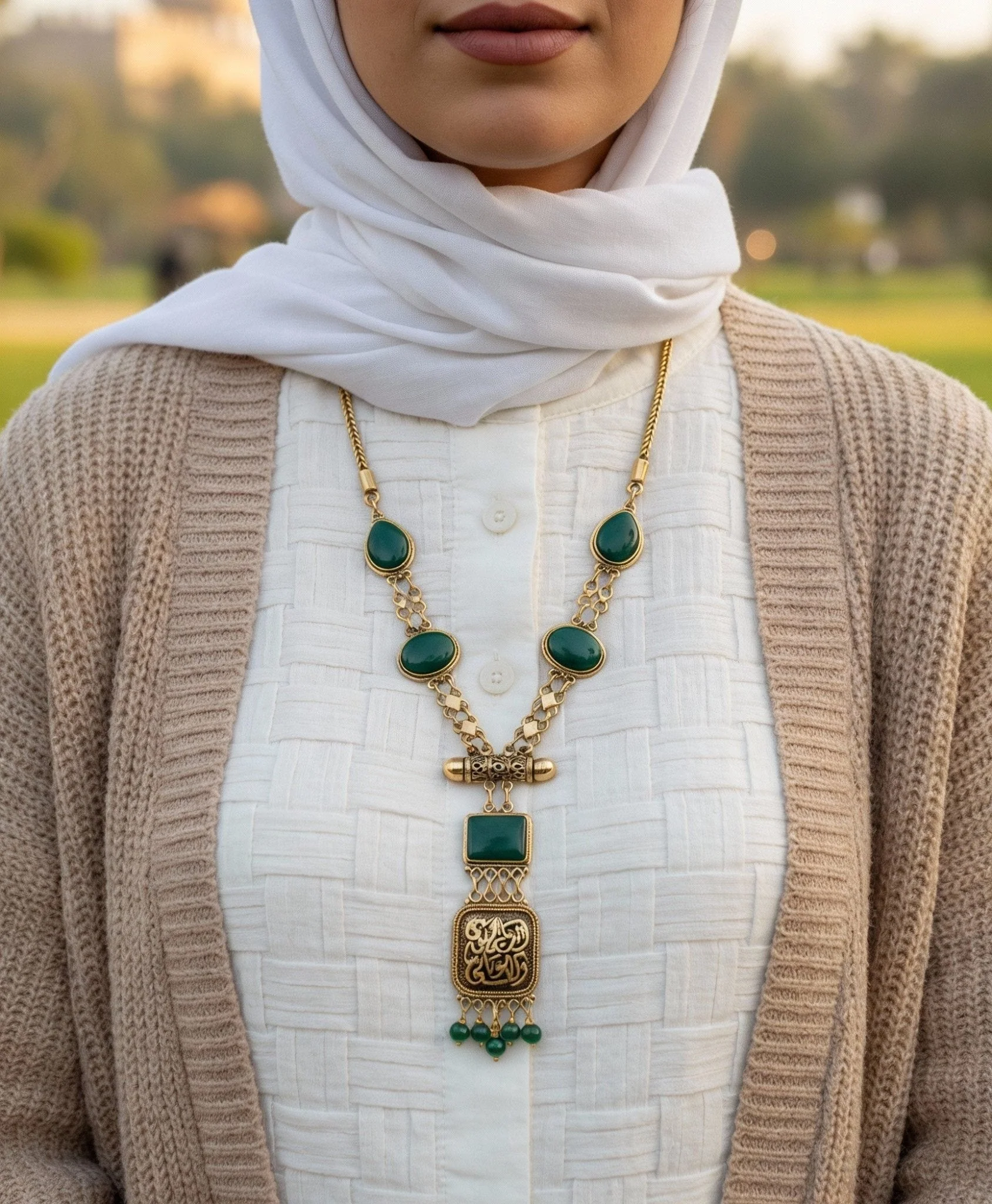 Forest Charm Necklace - Pure Copper - Image 9