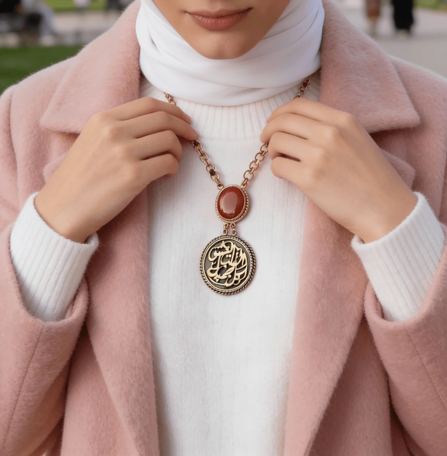 Gamila Necklace - Pure Copper - Image 10