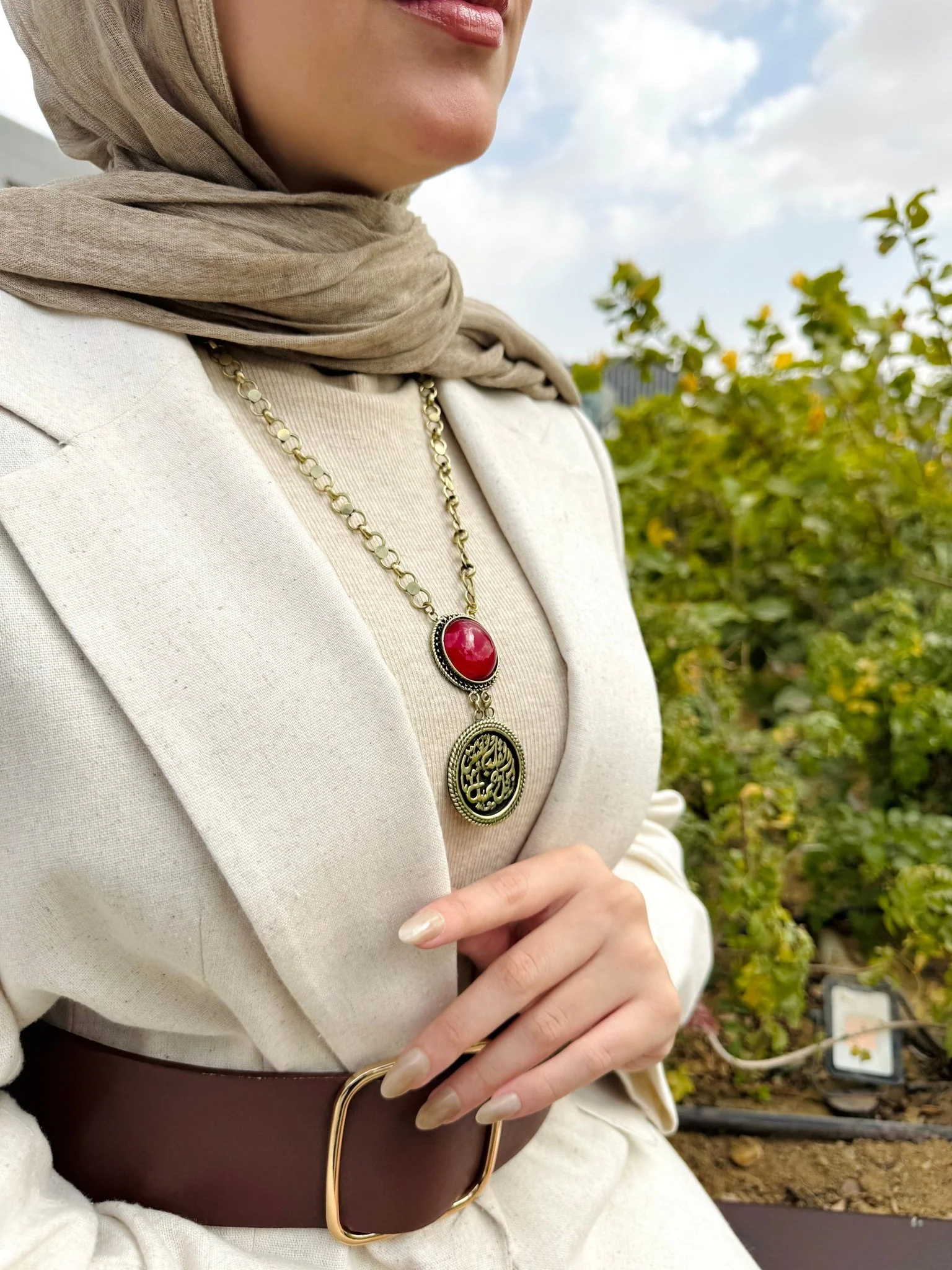 Gamila Necklace - Pure Copper - Image 11