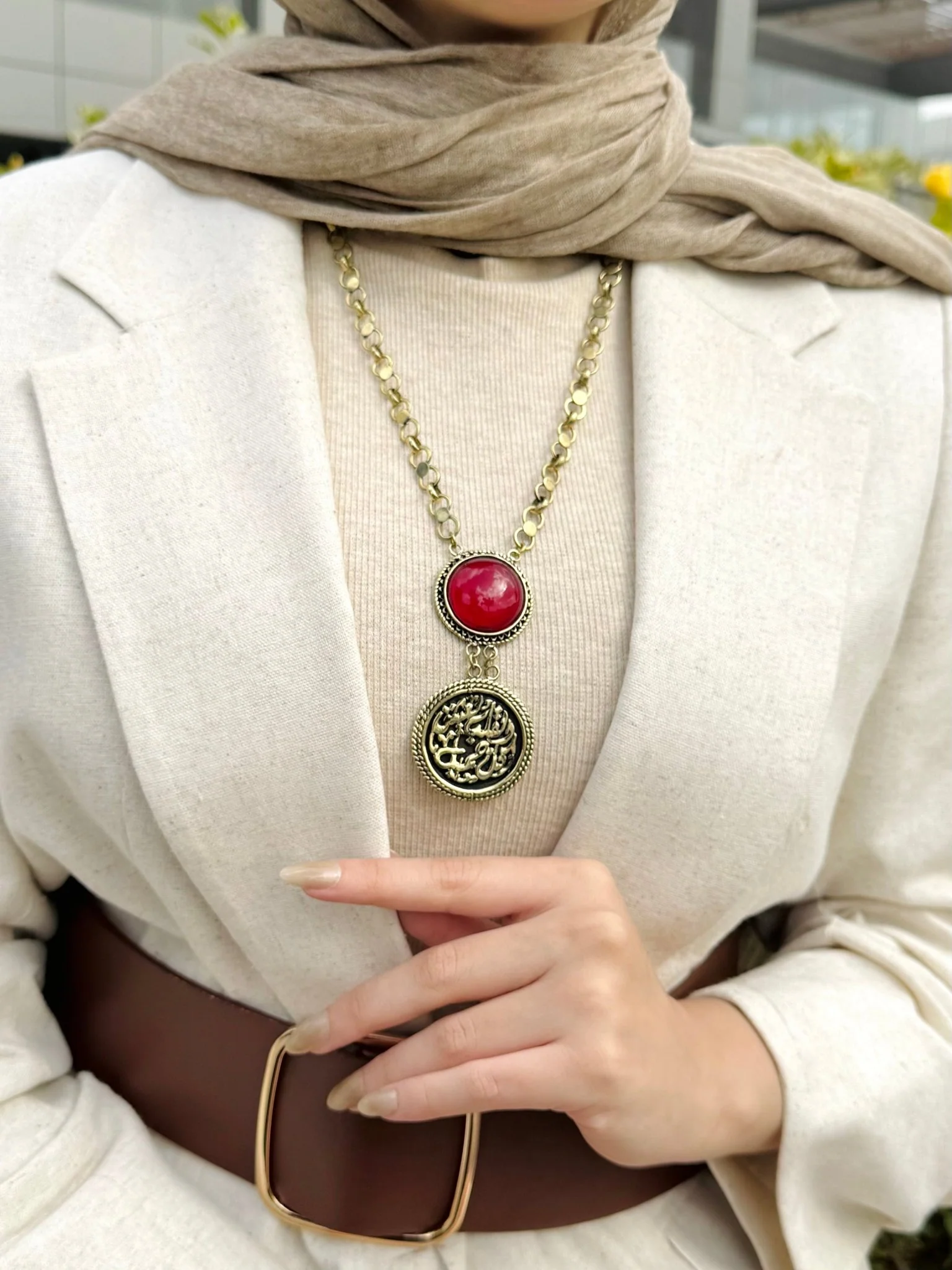 Gamila Necklace - Pure Copper - Image 12