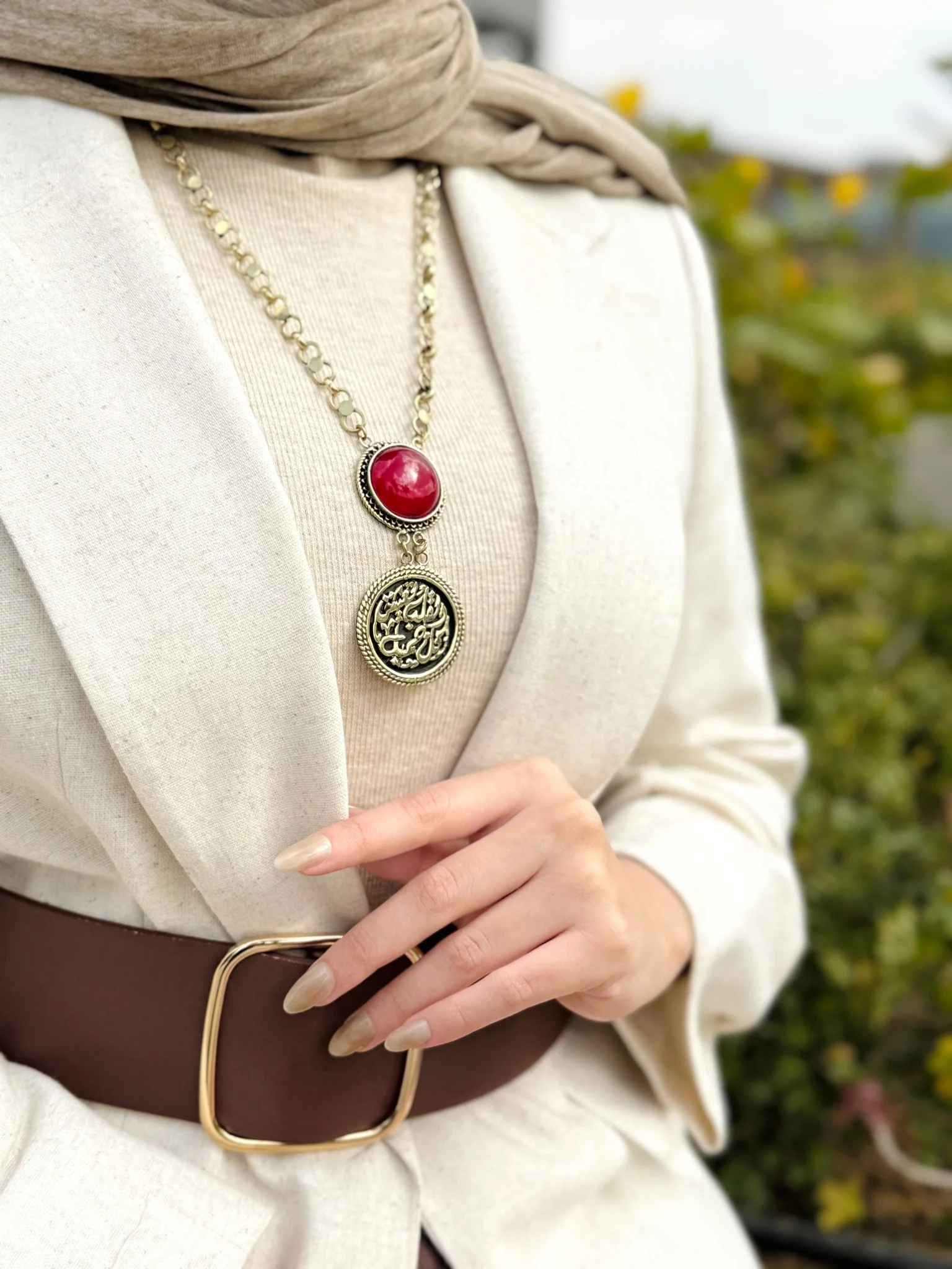 Gamila Necklace - Pure Copper - Image 4
