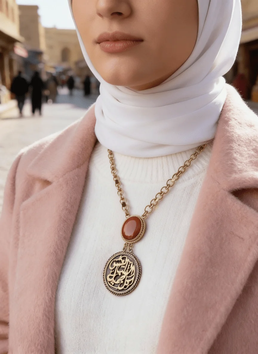 Gamila Necklace - Pure Copper - Image 7