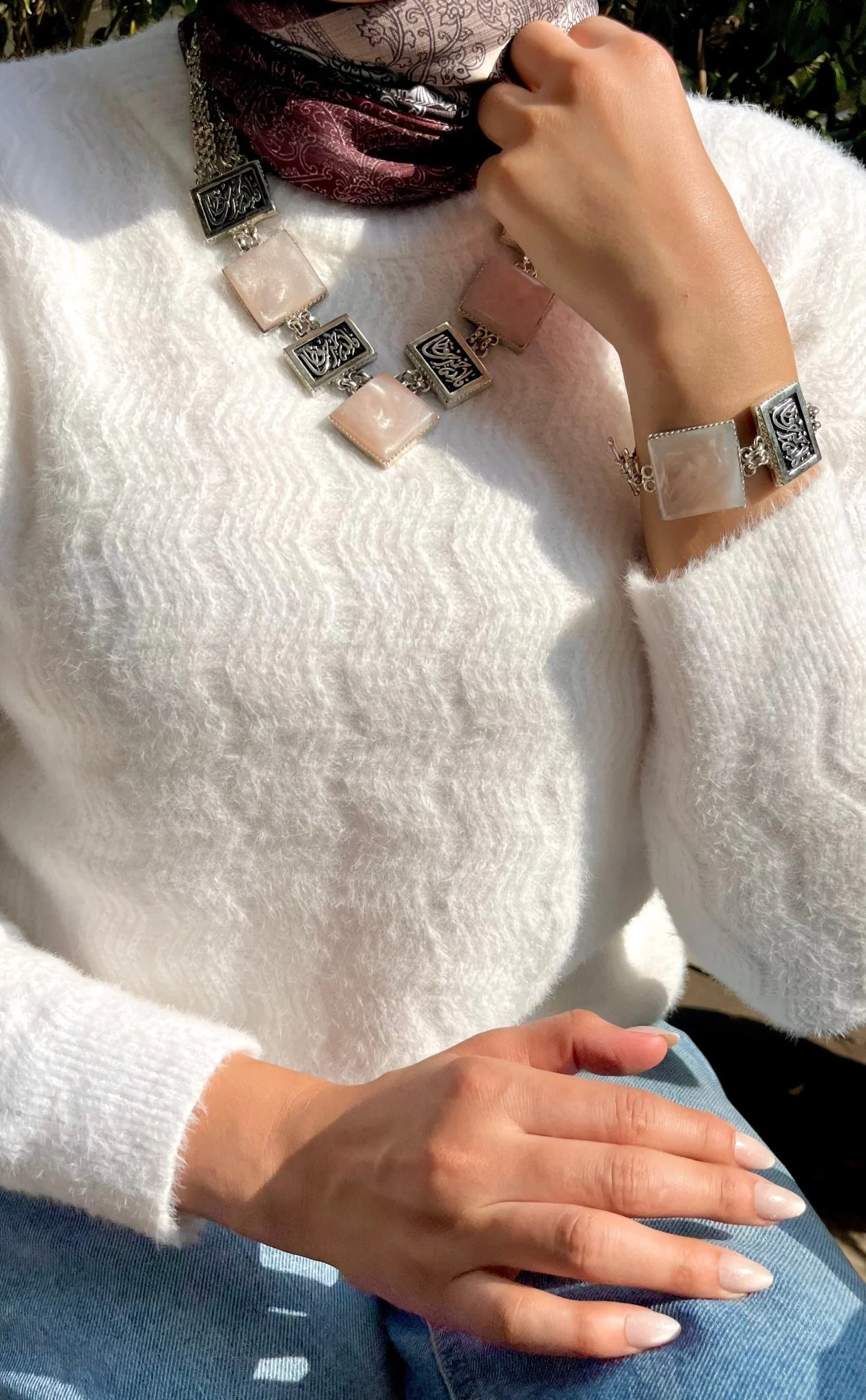 Ghada Set - Silver Plated - Image 7