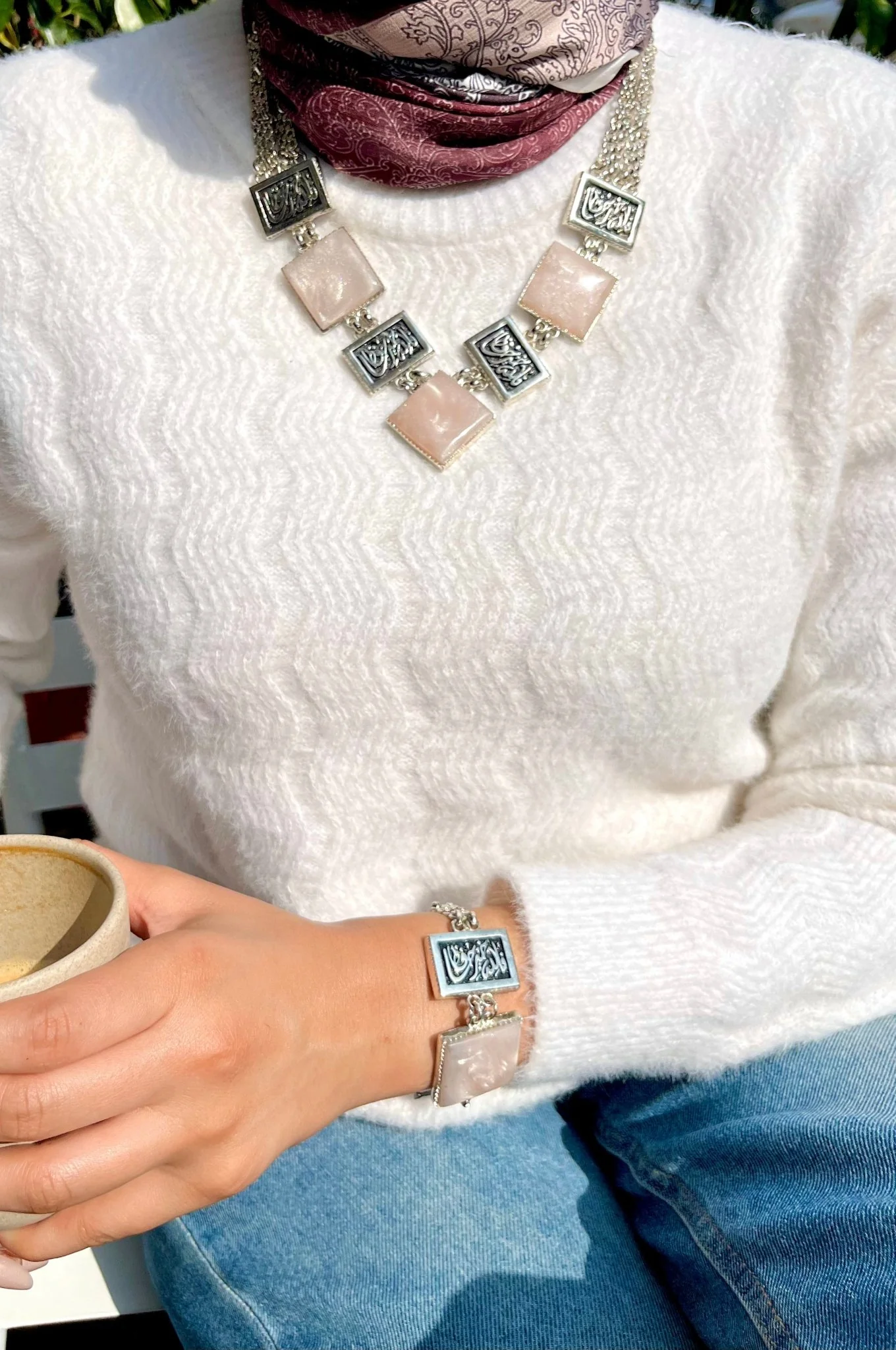 Ghada Set - Silver Plated - Image 9