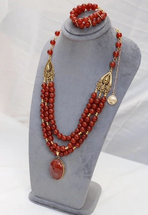 Glorious Rama Set - Red Coral Stone - Image 2