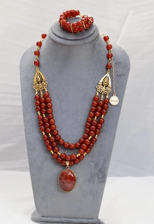 Glorious Rama Set - Red Coral Stone - Image 3