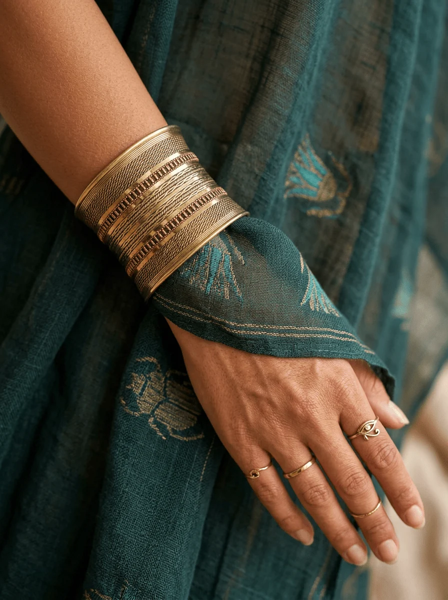 Golden Bronze Sands Bangle
