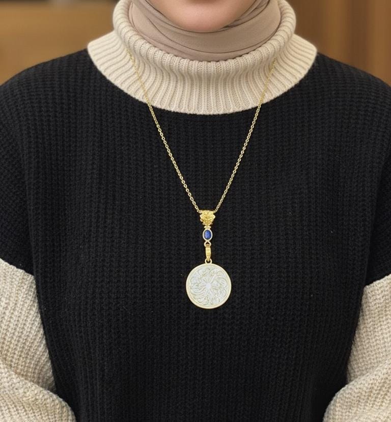 Golden Glow Necklace – Gold Plated - Image 3