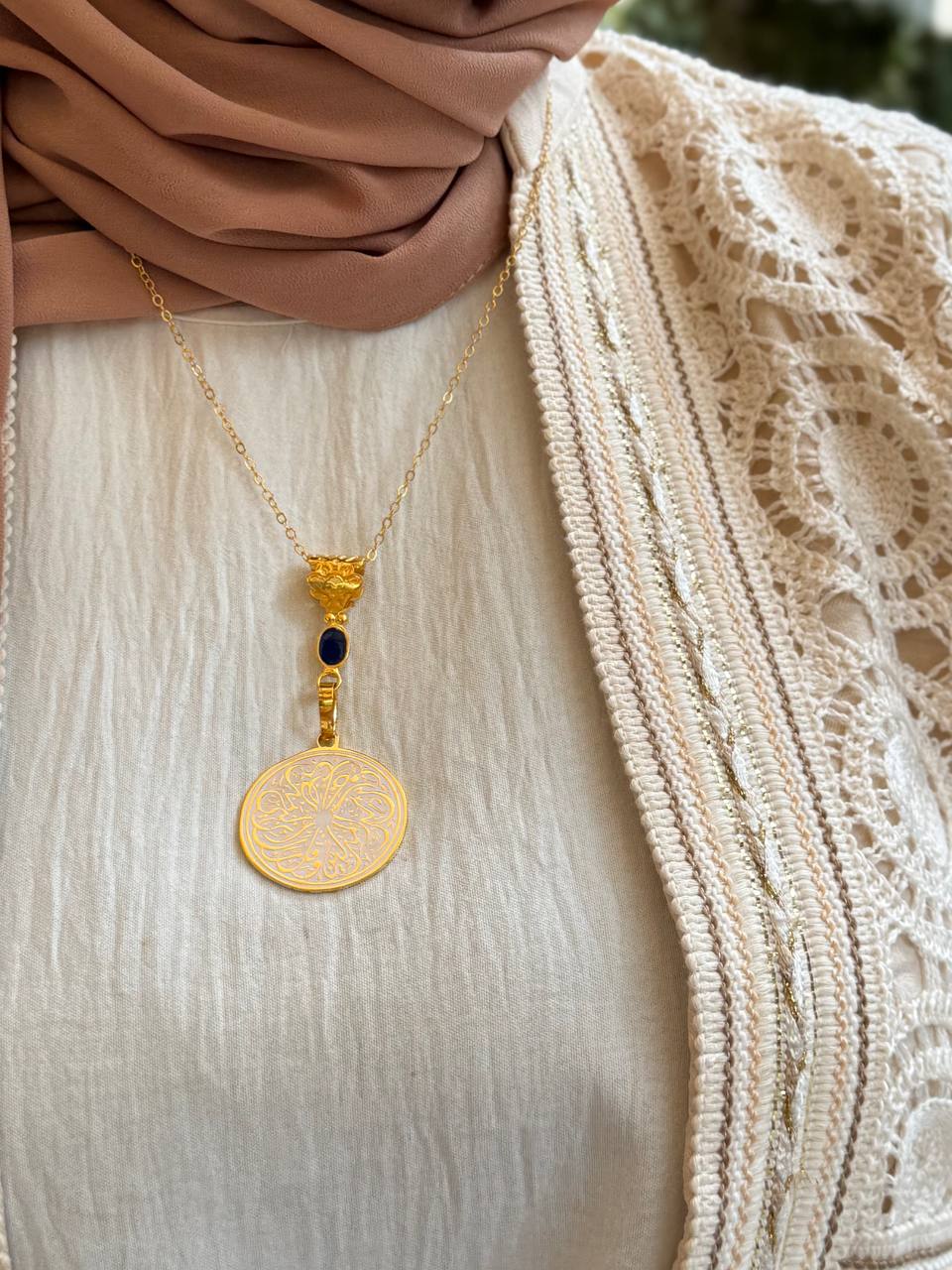 Golden Glow Necklace – Gold Plated - Image 4