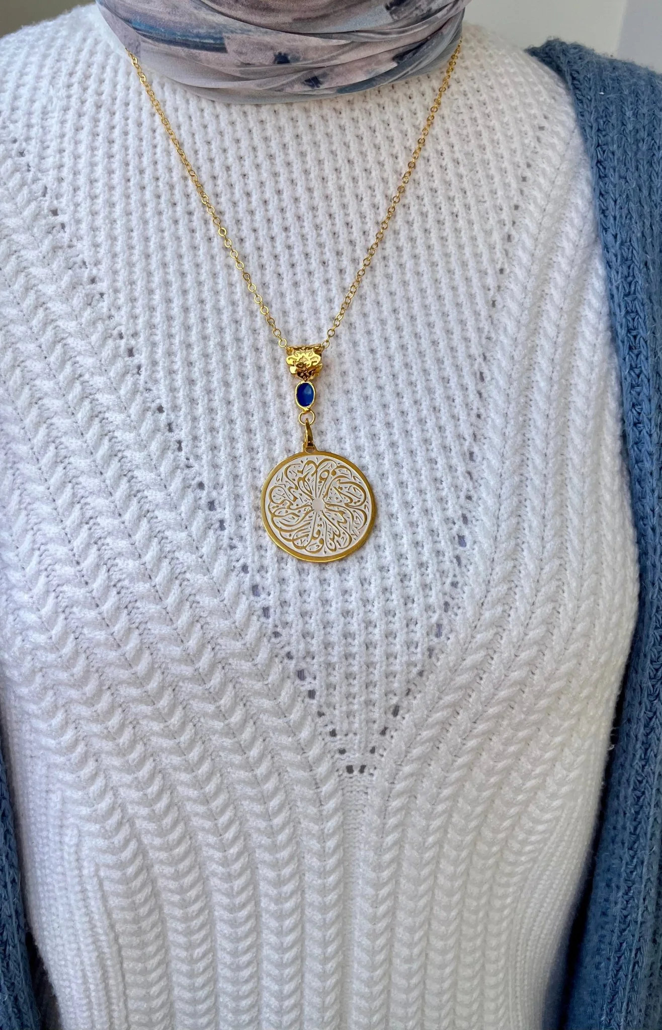 Golden Glow Necklace – Gold Plated - Image 9