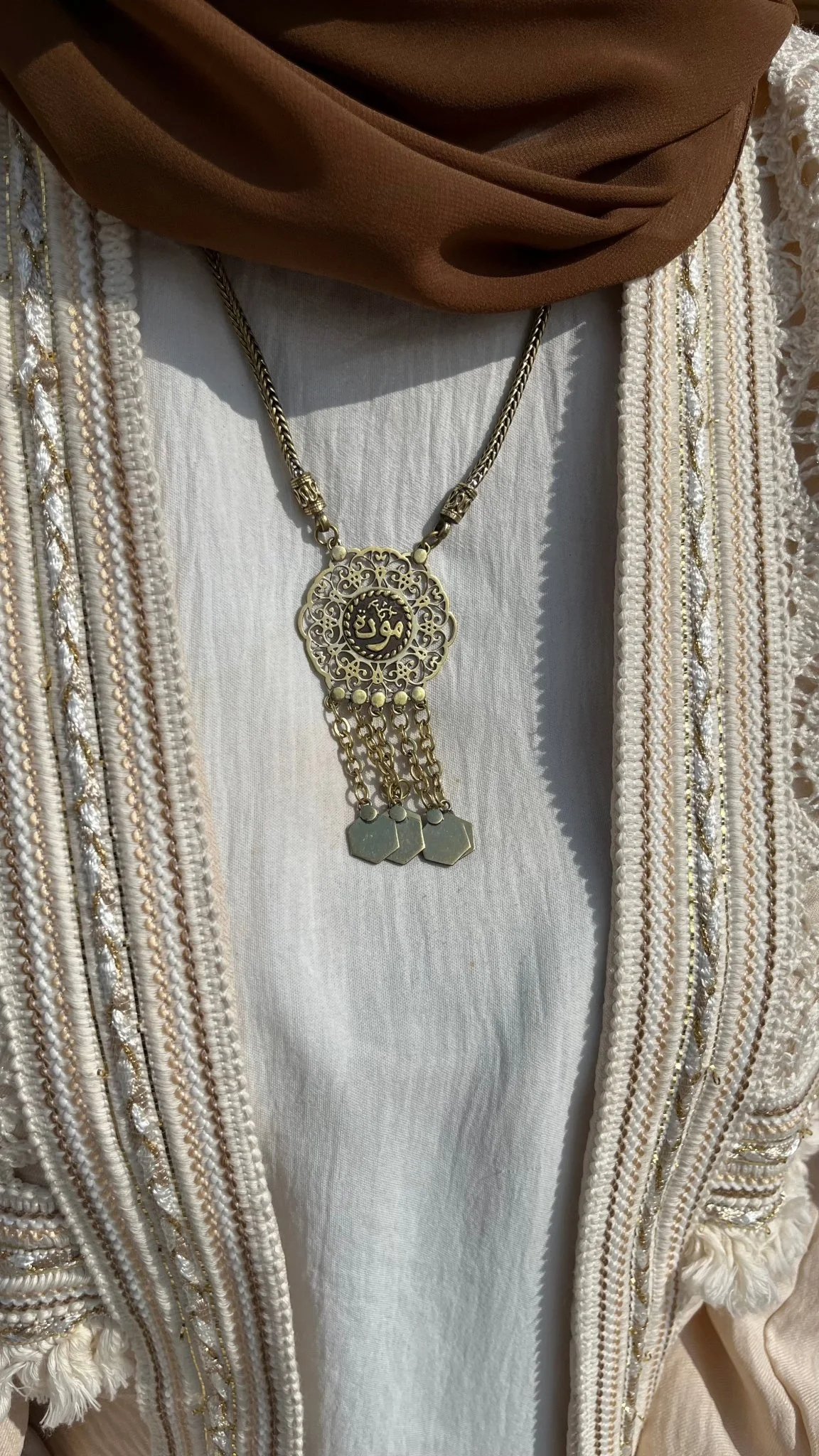 Muda  Arabic Crafted Necklace - Image 5