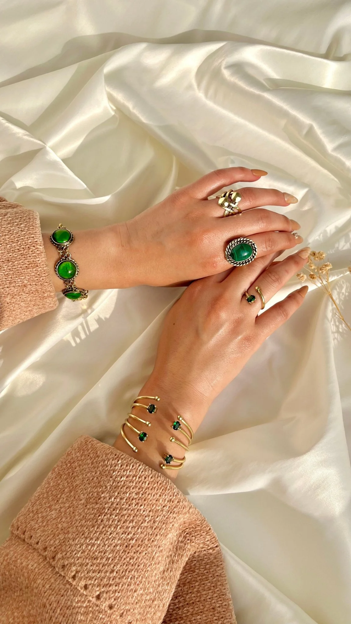 Green Stone & Calm Set – Copper - Image 4