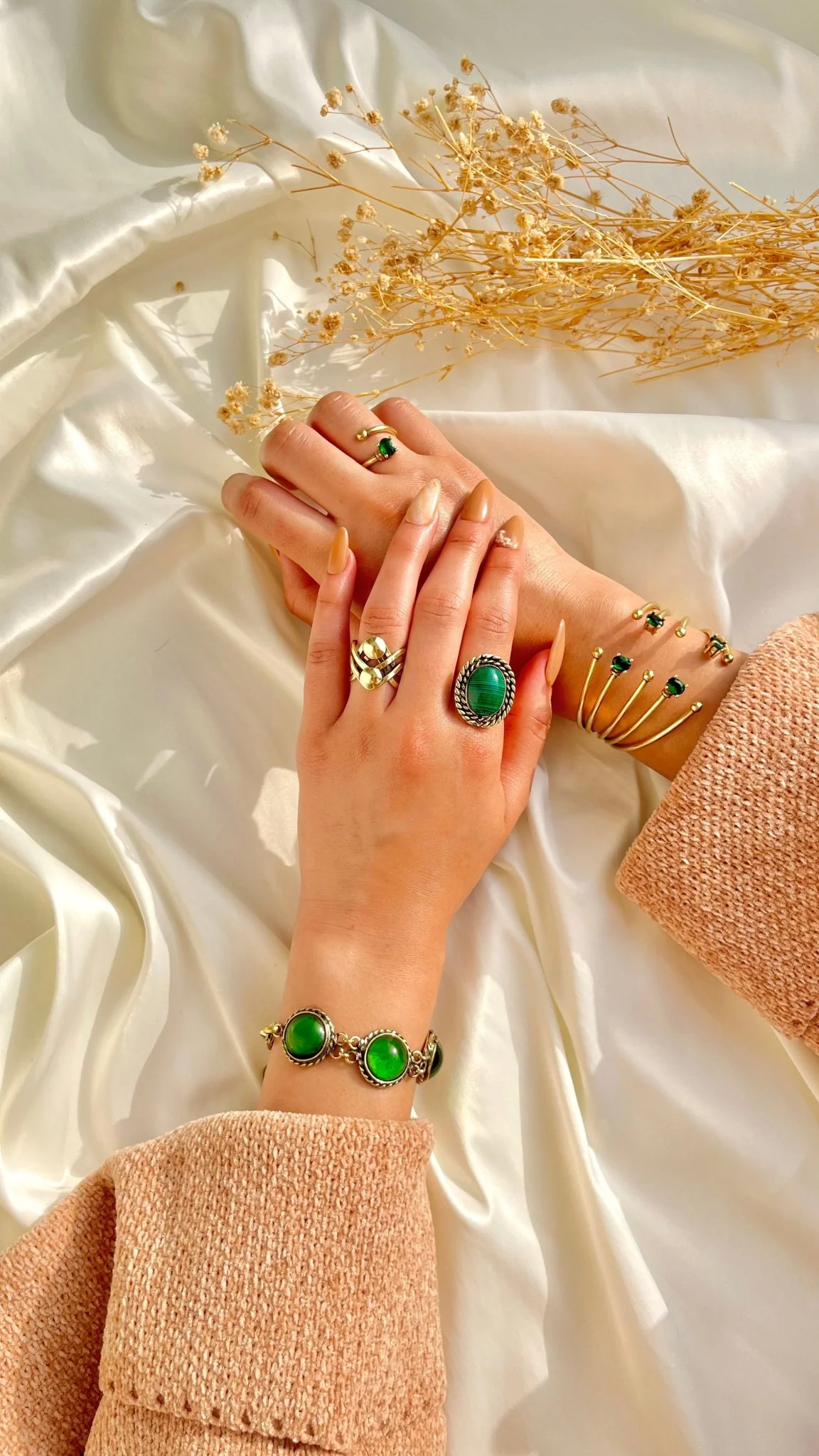 Green Stone & Calm Set – Copper - Image 6