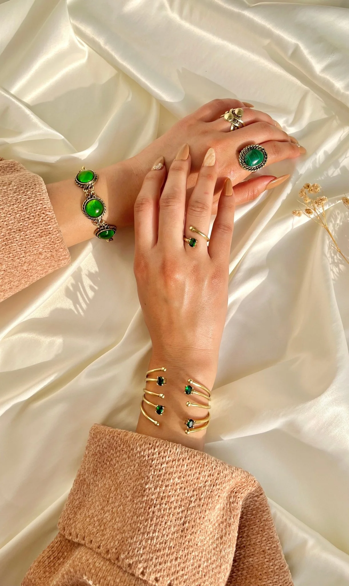Green Stone & Calm Set – Copper - Image 7