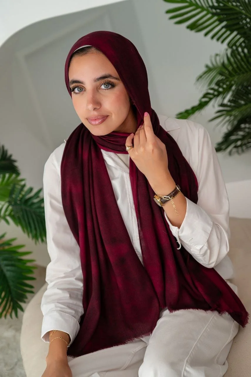 Hamsa Scarf - Modal Cotton - Image 3