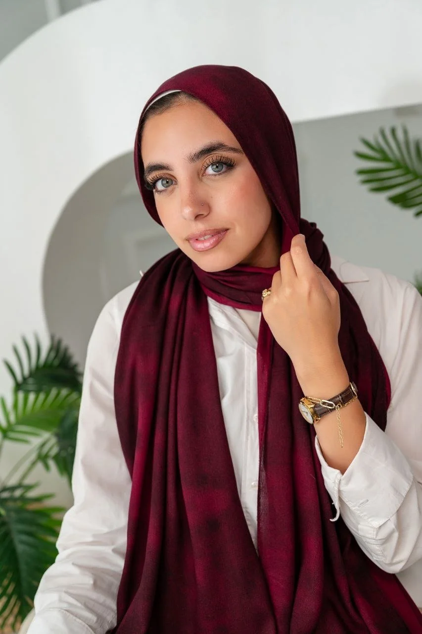 Hamsa Scarf - Modal Cotton - Image 4