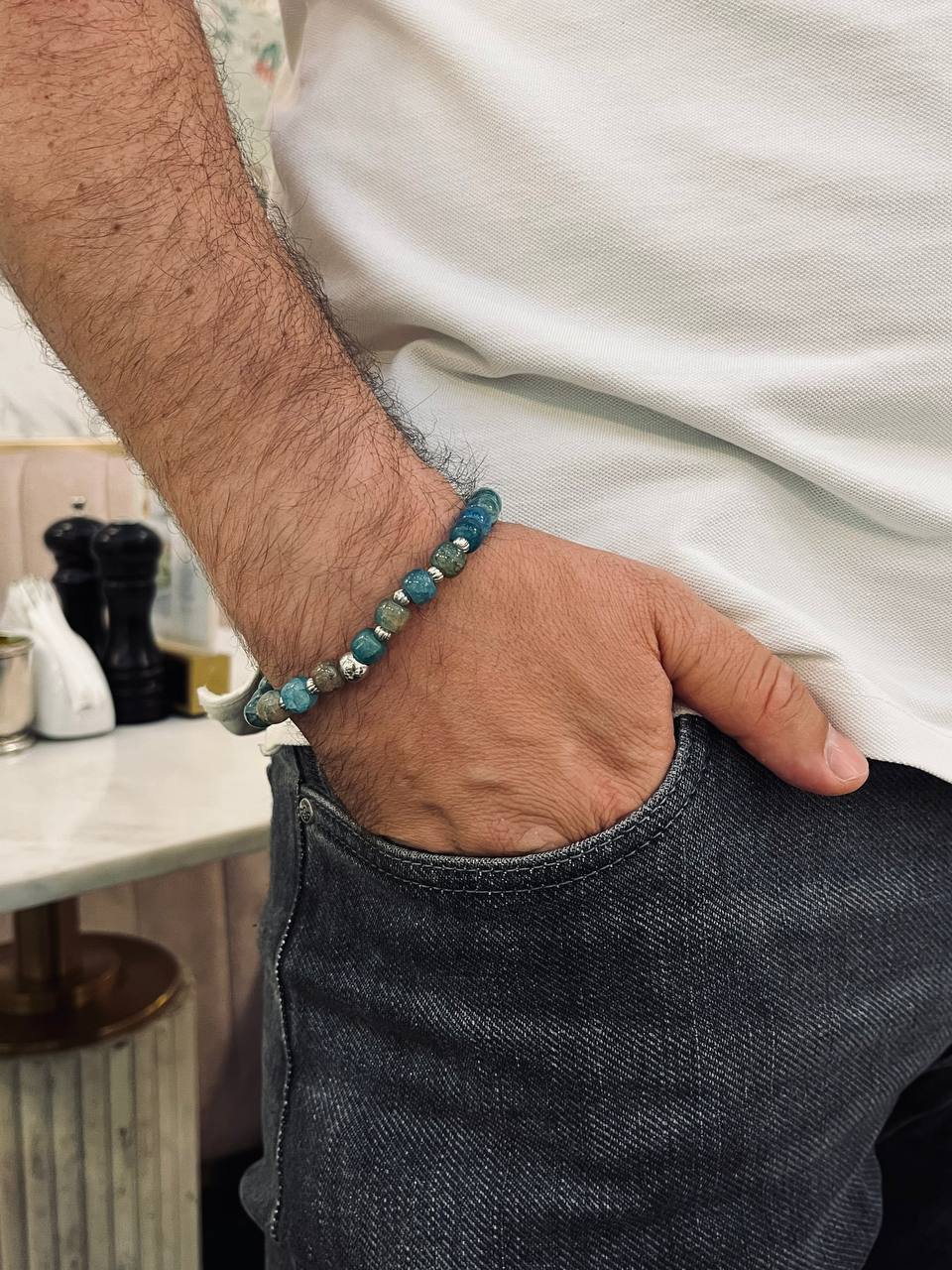 Hamza Set - Agate Bracelets - Image 3