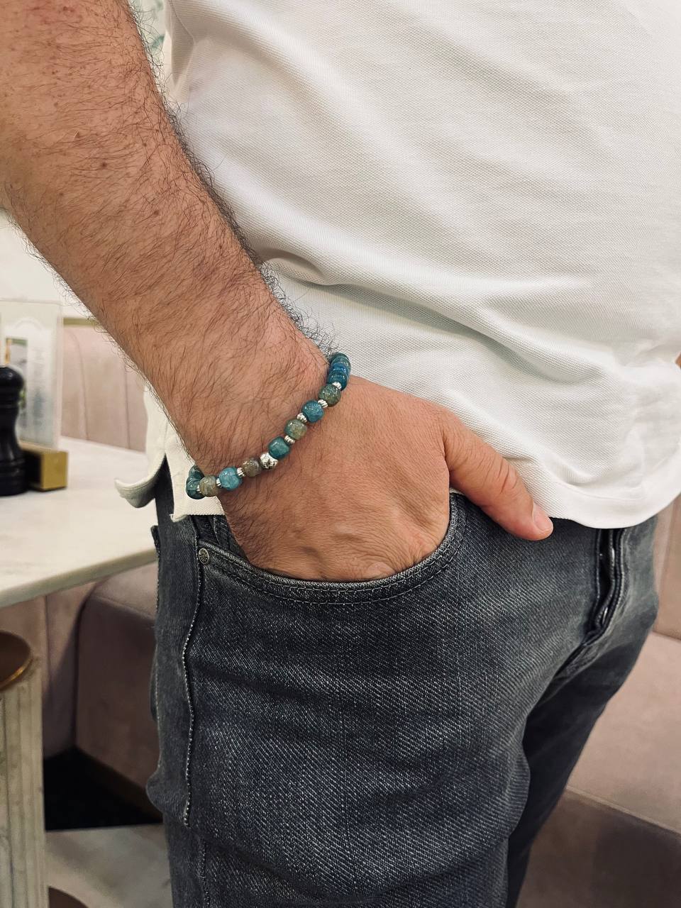 Hamza Set - Agate Bracelets - Image 4