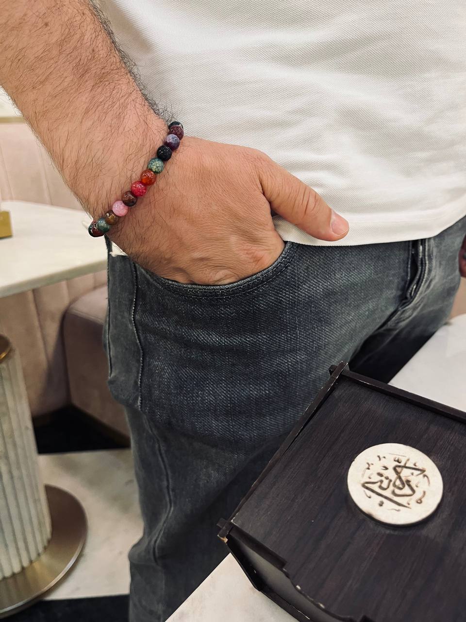 Hamza Set - Agate Bracelets - Image 5