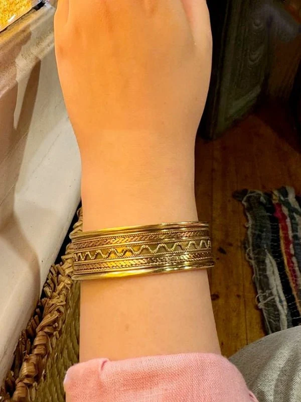 Hanaa Classy Bangle - Pure Copper - Image 2