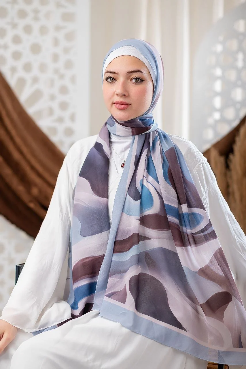 Hanan Scarf - Crepe Digital - Image 2