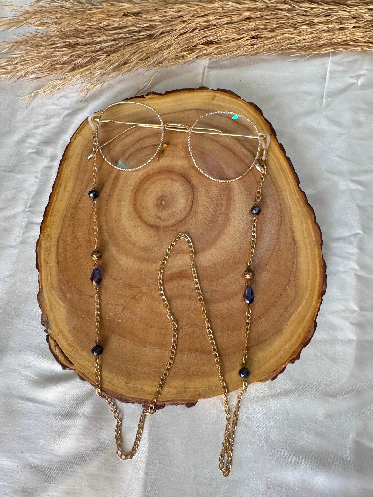 Hande Glasses Chain - Crystal - Image 2