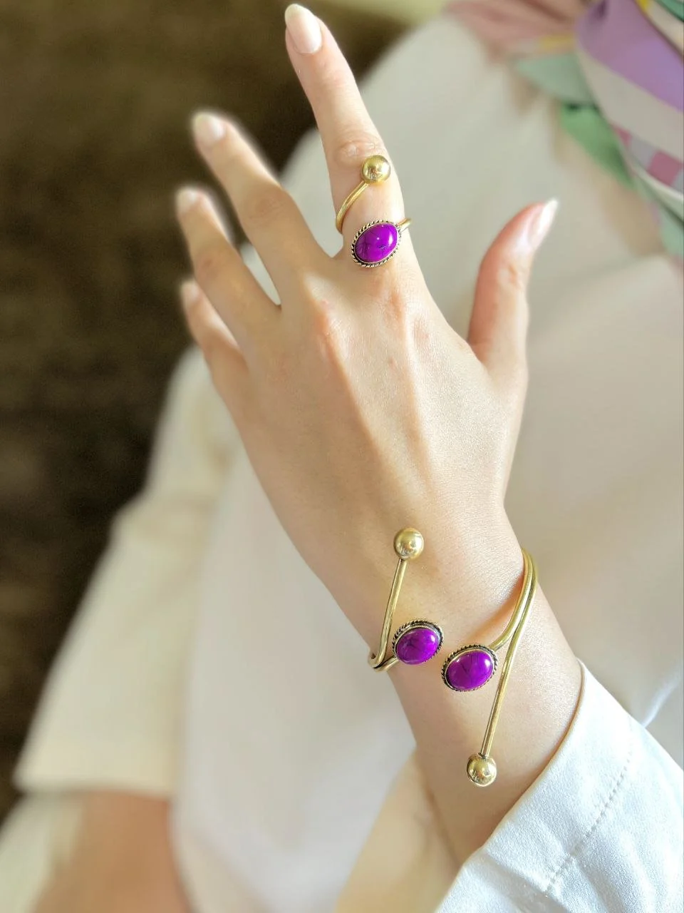 Hannah Delicate Set - Matte Stone - Image 7