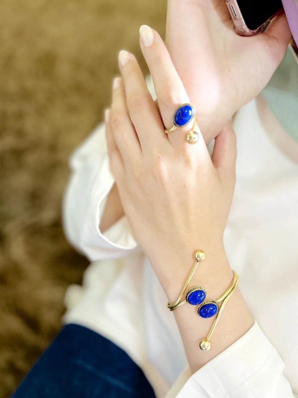 Hannah Delicate Set - Matte Stone - Image 8