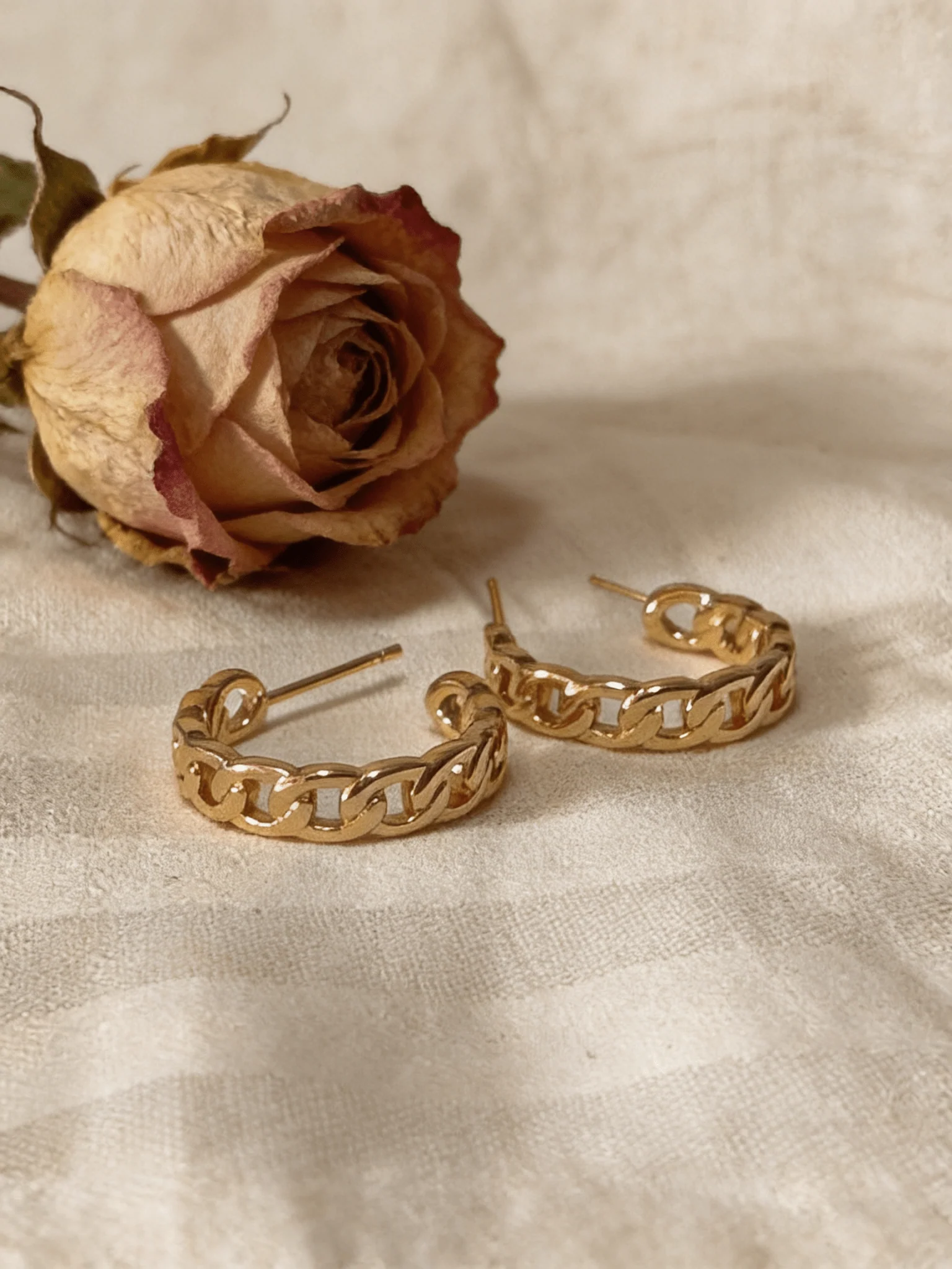 Haya Earrings - Stainless Steel - Image 2