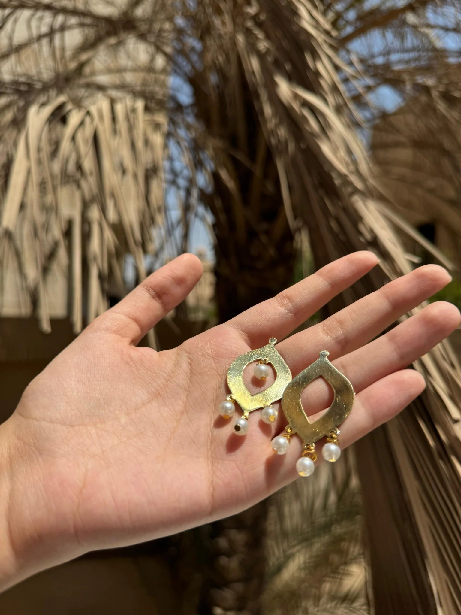 Hayat Earings - Copper - Image 2