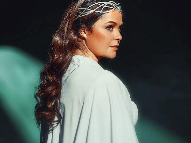Headpiece Crown - Silver Plated - Image 2