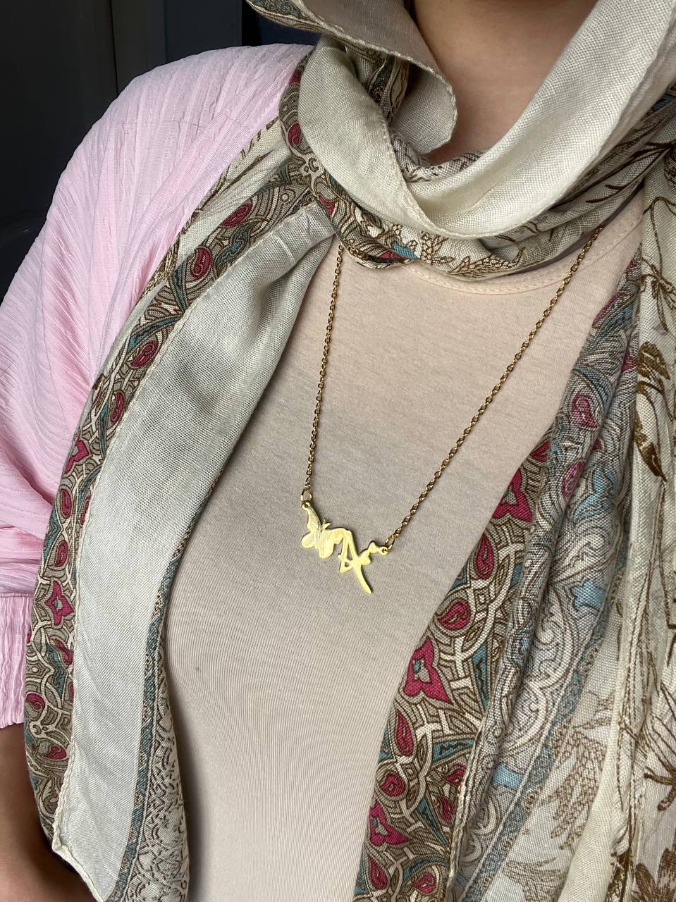 Heart Customized Necklace  - Gold Plated - Image 2