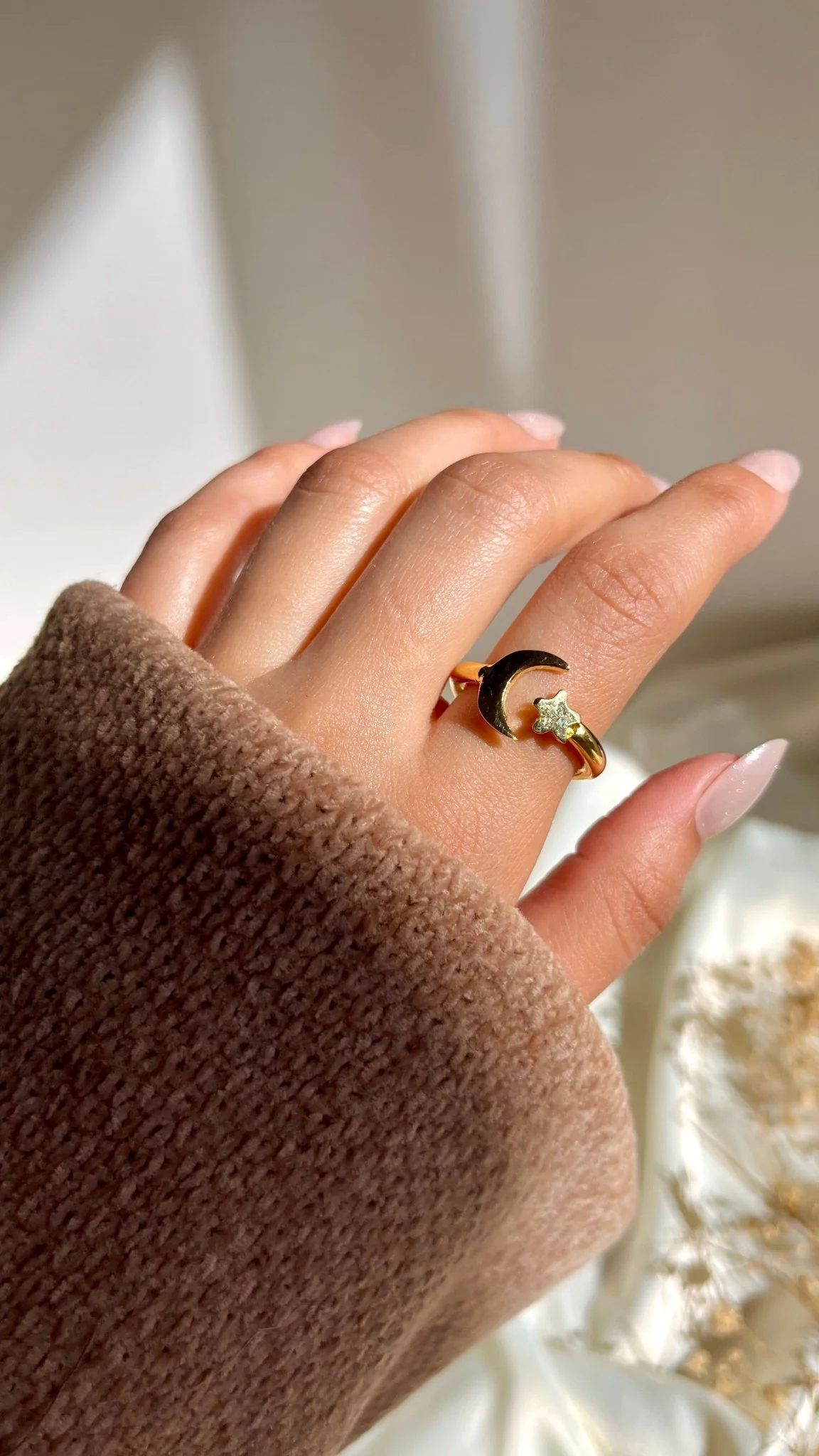 Hilal Ring - Gold Plated - Image 2