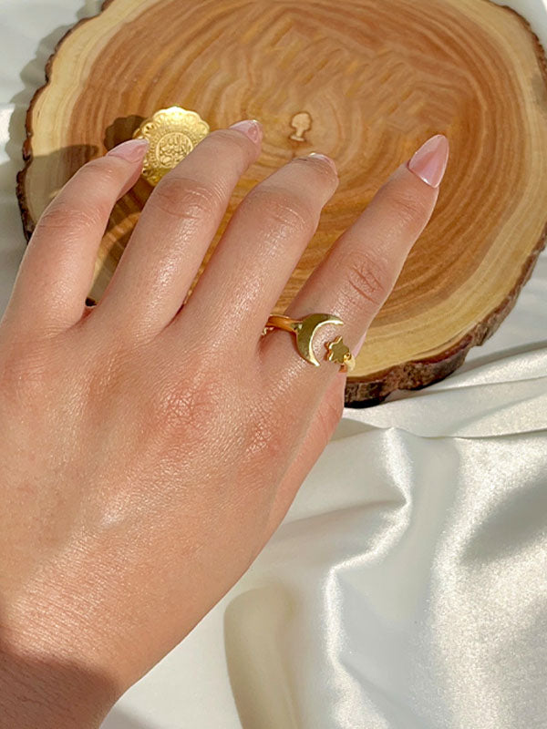 Hilal Ring - Gold Plated - Image 6