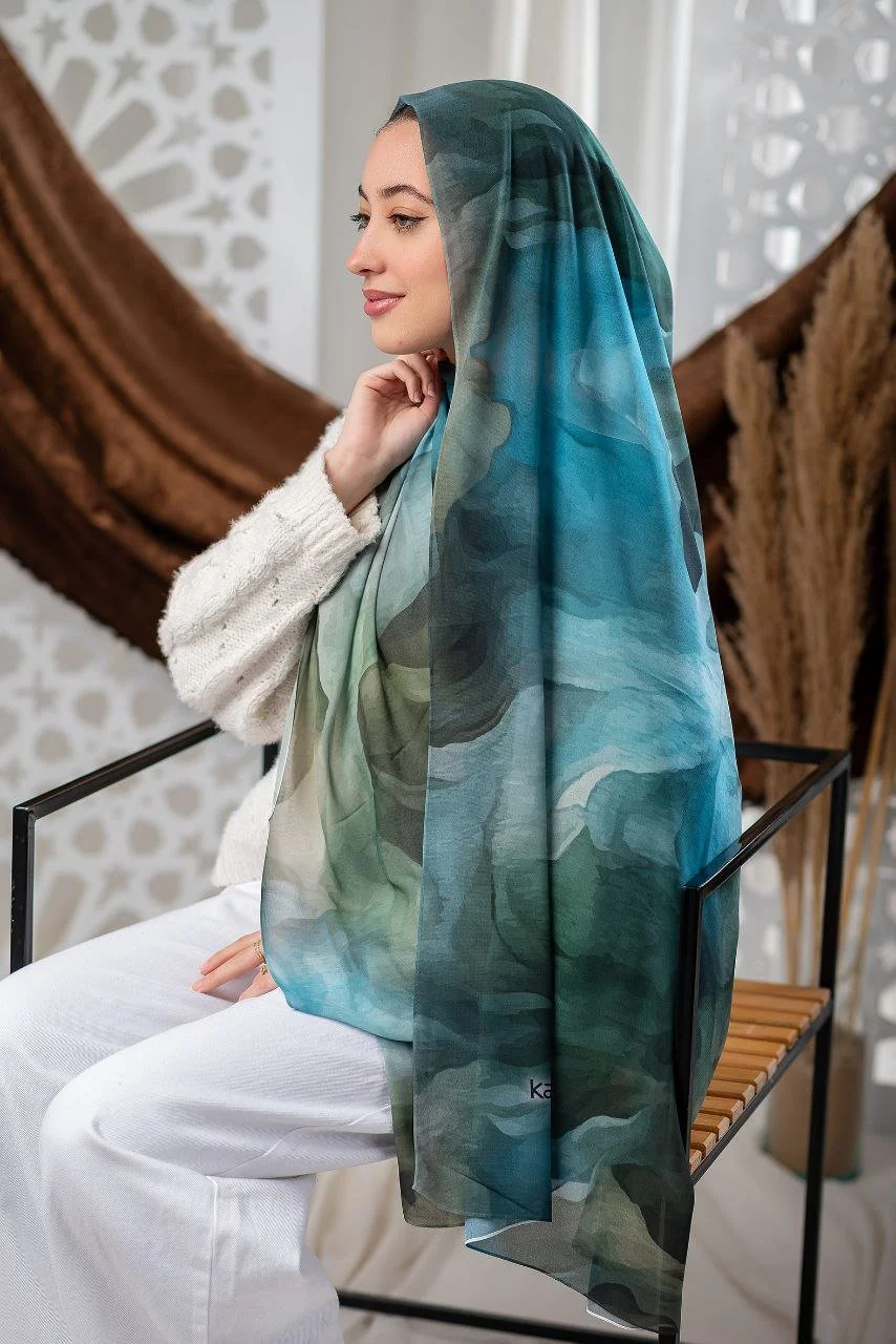 Hind Scarf - Crepe Digital - Image 2
