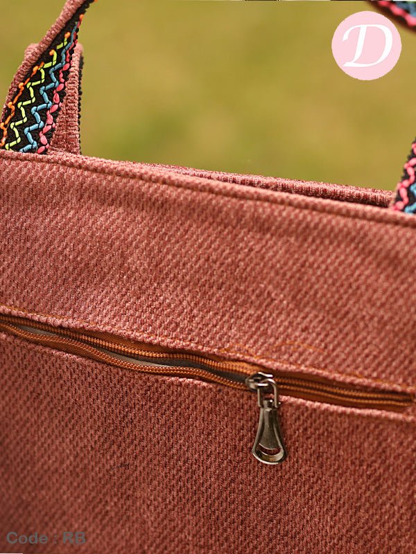 Hoda Beach Bag - Linen - Image 4