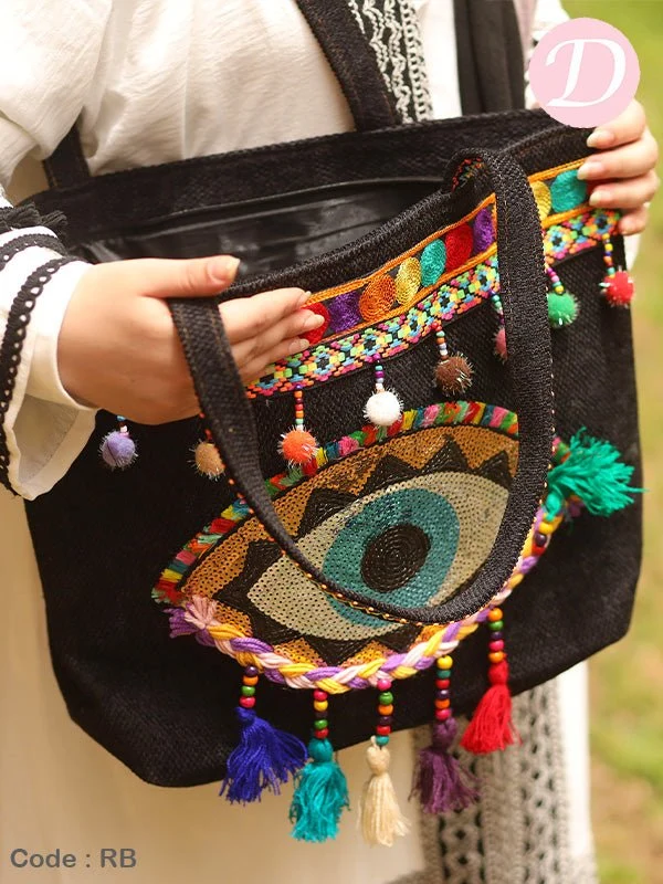 Hoda Beach Bag - Linen - Image 8